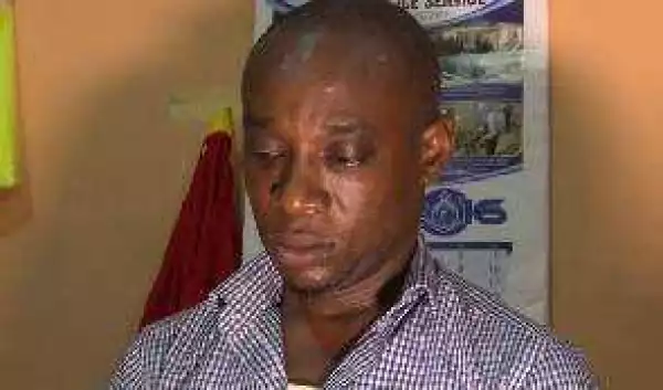 Photo: Nigerian Man Arrested For Forging Ghana Chief Of Staff’s Signature